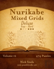 Nurikabe Mixed Grids Deluxe - Easy To Ha