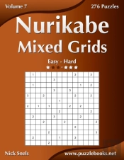 Nurikabe Mixed Grids - Easy To Hard - Vo