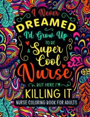 Nurse Coloring Book For Adults