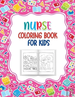 Bertrand.pt - Nurse Coloring Book For Kids