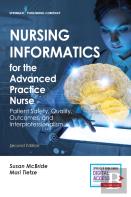 Nursing Informatics For The Advanced Practice Nurse