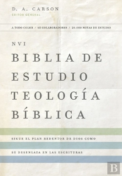 Bertrand.pt - Nvi, Biblia De Estudio Teologia Biblica, Interior A Cuatro Colores, Tapa Dura