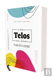 Nvi, La Biblia Telos Para Jovenes, Revision 2022, Tapa Dura, Interior A Dos Colores, Comfort Print