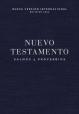 Nvi, Nuevo Testamento De Bolsillo, Con Salmos Y Proverbios, Revision 2022, Tapa Rustica, Azul Anil
