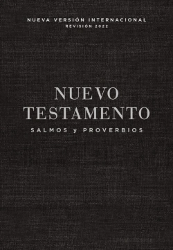 Bertrand.pt - Nvi, Nuevo Testamento De Bolsillo, Con Salmos Y Proverbios, Revision 2022, Tapa Rustica, Negro