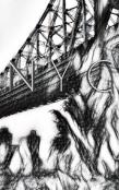 Nyc 59street Bridge Grid Page Style  Notepad  $Ir Michael Limited Edition