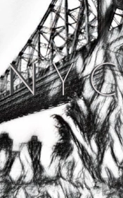 Nyc 59street Bridge Grid Page Style  Notepad  $Ir Michael Limited Edition