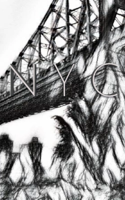 Bertrand.pt - Nyc 59street Bridge Grid Page Style  Notepad  $Ir Michael Limited Edition