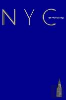 Nyc Chrysler Building  Bright Blue Classic Grid Page Notepad  $Ir Michael Limited Edition