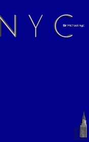 Nyc Chrysler Building Bright Blue Classic Grid Page Notepad $Ir Michael Limited Edition