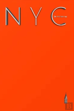 Bertrand.pt - Nyc Chrysler Building Bright Orange Grid Style Page Notepad  $Ir Michael Limited Edition