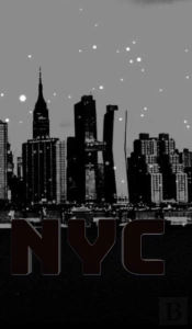 Nyc Skyline  Blank Creative Journal Sir