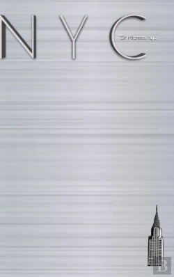 Bertrand.pt - Nyc Slate  Chrysler  Building Classic  Grid Paper  Notepad  $Ir Michael Limited Edition