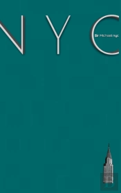 Nyc Teal  Chrysler Building  Graph Page Style    $Ir Michael Limited Edition