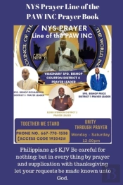 Nys Prayer Line Of The Paw Inc Prayer Book