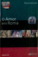 O Amor em Roma