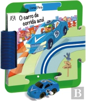 O Carro de Corrida Azul