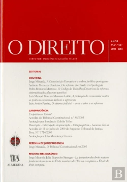 Bertrand.pt - O Direito - Anos 134.º - 135.º, 2002 - 2003