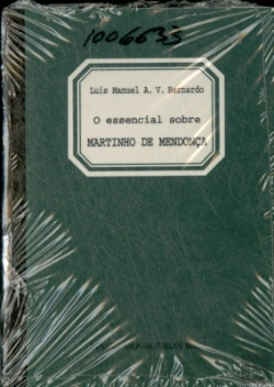 Bertrand.pt - O Essencial Sobre Martinho de Mendonça