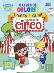 O Livro de Colorir Luccas e Gi na Escola de Circo