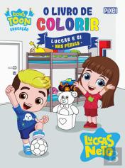 O Livro de Colorir Luccas e Gi nas Férias