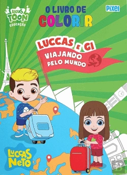 Bertrand.pt - O Livro de Colorir Luccas e Gi Viajando pelo Mundo