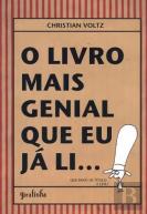 O Livro Mais Genial Que Eu Já Li...