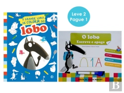 Bertrand.pt - O Lobo - Escreve e Apaga e o Grande Livro de Colorir