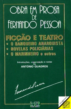 Bertrand.pt - O Marinheiro Ficção e Teatro - o Banqueiro Anarquista Novelas Policiárias