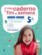 O Meu Caderno de Fim de Semana - Português e Matemática 5.º ano