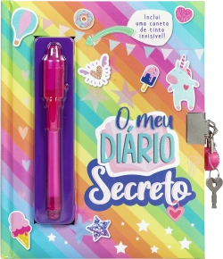 Bertrand.pt - O meu diário secreto (capa arco-íris)