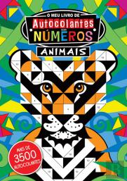 O Meu Livro de Autocolantes com Números - Animais