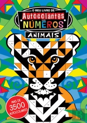 O Meu Livro de Autocolantes com Números - Animais