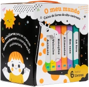O meu mundo - Caixa de livros de alto-contraste