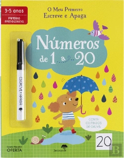 Bertrand.pt - O Meu Primeiro Escreve e Apaga - Números 1 a 20