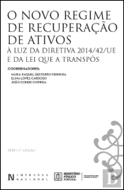 O Novo Regime de Recuperação de Ativos