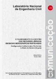 O Planeamento e a Gestão dos Recursos Hídricos em Bacias Hidrográficas Partilhadas