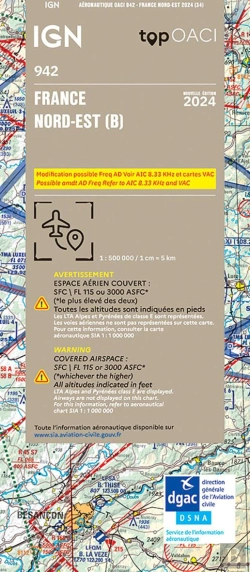 Bertrand.pt - Oaci942 : France Nord-Est (Édition 2024)