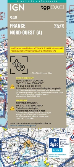 Bertrand.pt - Oaci945 : France Nord-Ouest (21e Édition)