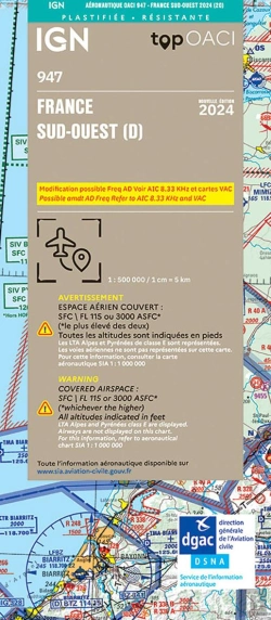 Bertrand.pt - Oaci947 : France Sud-Ouest (Édition 2024)