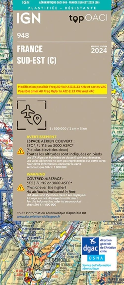 Bertrand.pt - Oaci948 : France Sud-Est (Édition 2024)