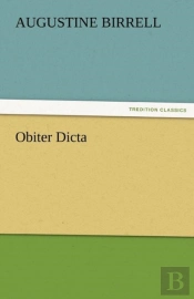 Obiter Dicta