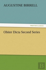 Obiter Dicta Second Series