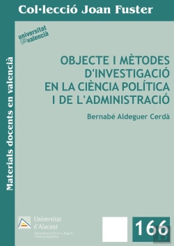 Bertrand.pt - Objecte I Mètodes D'Investigació En La Ciència Política I De L'Administració