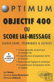 Objectif 400 Aux Tests Score Iae Message