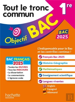 Bertrand.pt - Objectif Bac : 1re ; Tout Le Tronc Commun