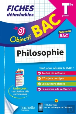 Bertrand.pt - Objectif Bac : Philosophie ; Terminale ; Fiches Détachables