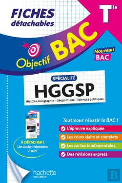 Bertrand.pt - Objectif Bac : Spécialité Hggsp ; Terminale ; Fiches Détachables