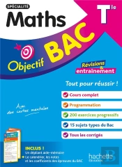 Objectif Bac : Spécialité Maths ; Terminale ; Révisions & Entraînement