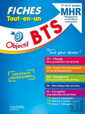 Objectif Bts : Fiches Tout-En-Un ; Bts Mhr, 1re Et 2e Années